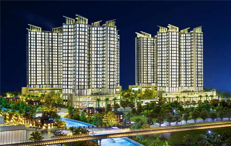 三亚景园城在售高层建面60.02-118.36m² 均价35000元/m²
