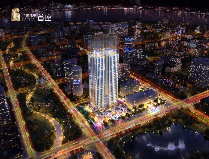 广粤锦泰首座预计2020年7月份交房，主力户型为58-77平2居-3居